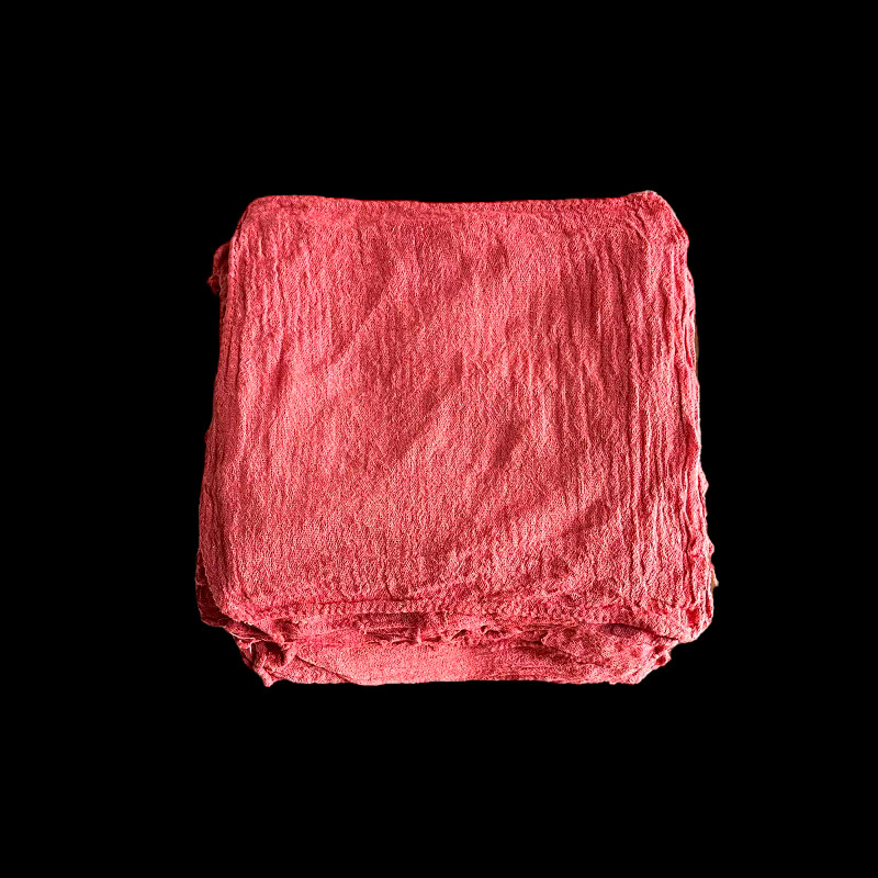 1000 Pcs Red Shop Towels Jumbo 15×15 Cleaning Rags, A-Grade & Free Shipping