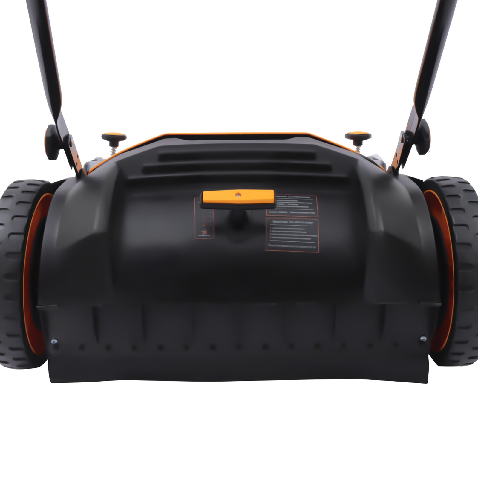 Walk-Behind Pavement Street Sweeping Tool Cleaner Floor 55L 41″Hand Push Sweeper