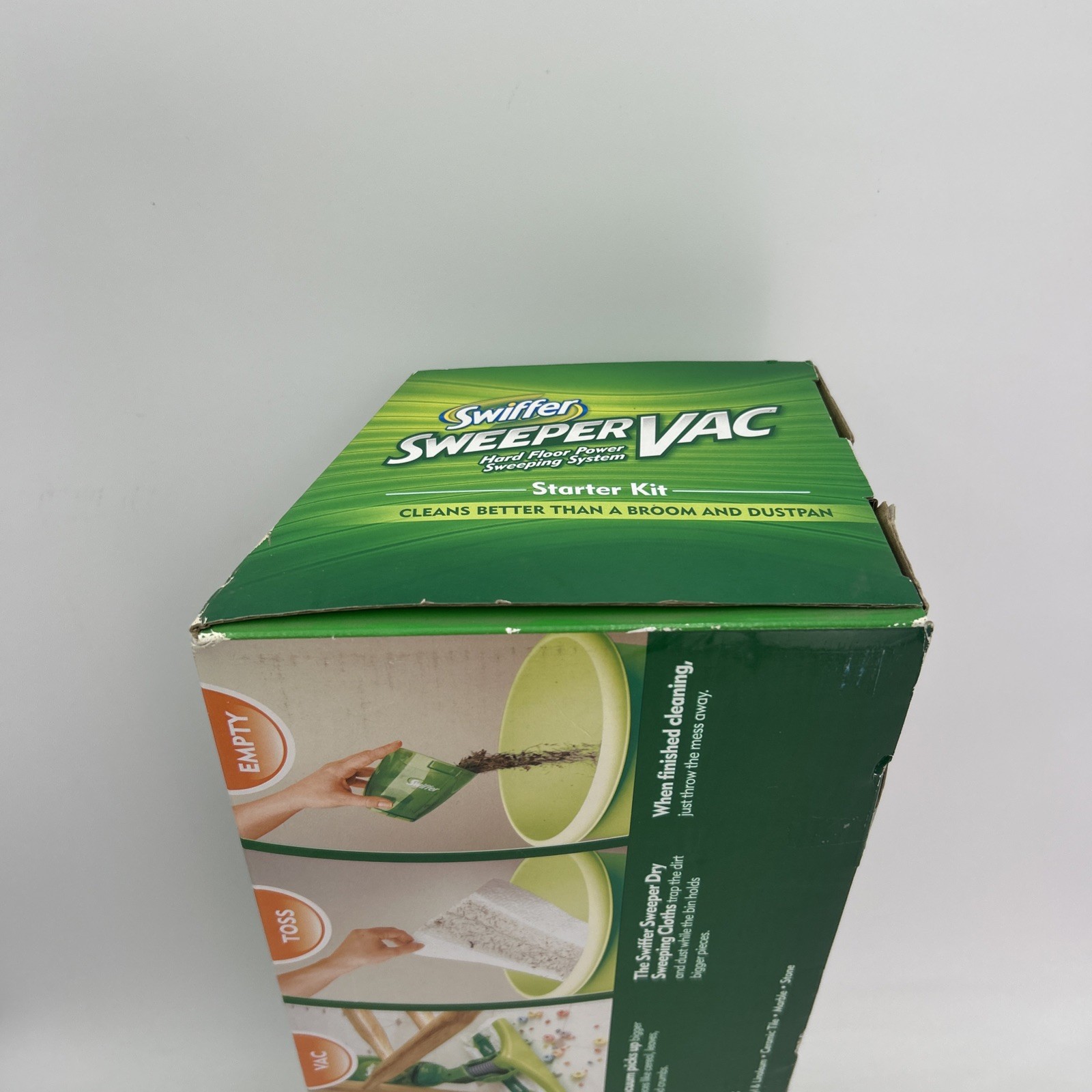 Swiffer Sweep + Vac Cordless Vac Rechargeable Sweeper Vacuum Kit Open Box READ