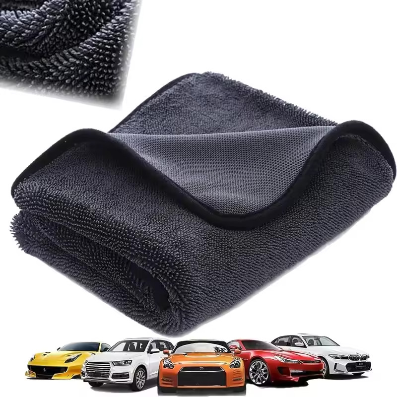 1500GSM 24 x 36″ Water Absorbing Car Wash Microfiber Drying Towel Twisted Loop