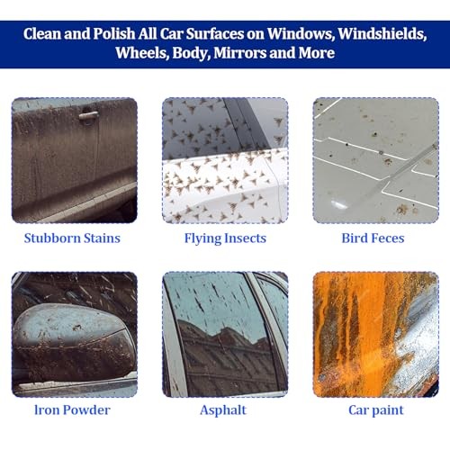 Clay Mitt – Auto Detailing Microfiber Clay Bar, Medium Grade, Blue