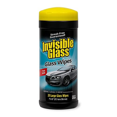 90166 Large Glass Cleaning Wipes for Streak-Free Windows, 28 Count (Pack of 1)