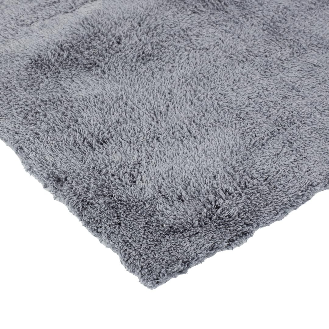 16″ x 24″ Universal 3-Pack Grey Microfiber Towels – 600GSM Edgeless Design – …
