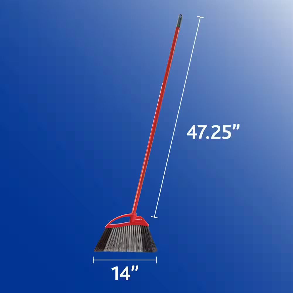 Power Corner Pet Pro Angle Broom with Step on Dust Pan (3-Pack) Free Shipping Ne