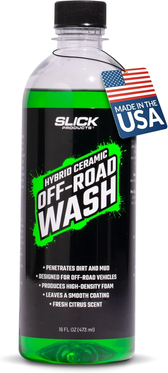 Slick Products Total Off-Road Wash Super Concentrate – 16 Fl Oz (Pack of 1)