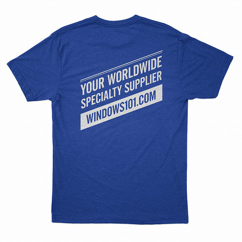 Windows101 T-Shirt – Royal Blue