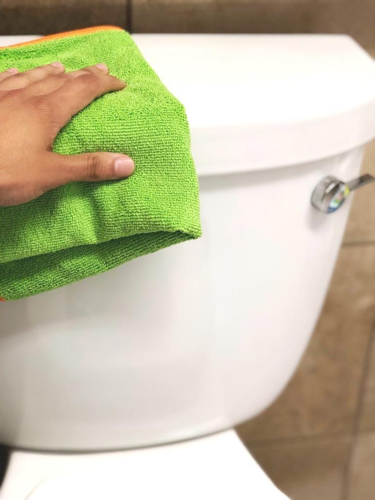 Silver Killer GREEN Antibacterial Microfiber Towels 16″x16″ SilverClear (12Pack)