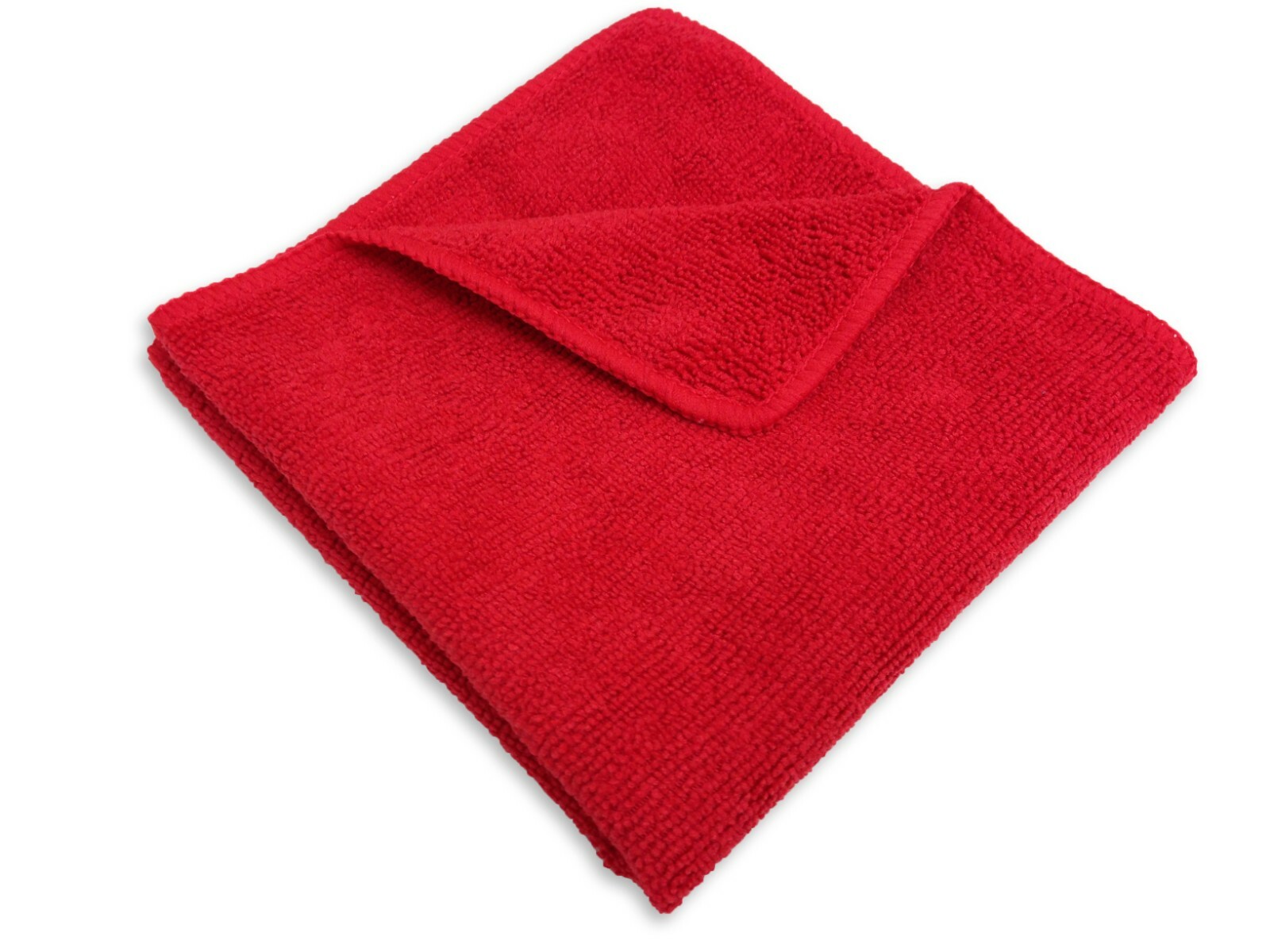 240 Microfiber Red 16×16 Cleaning Detailing Cloths Towel Auto Car 300GSM