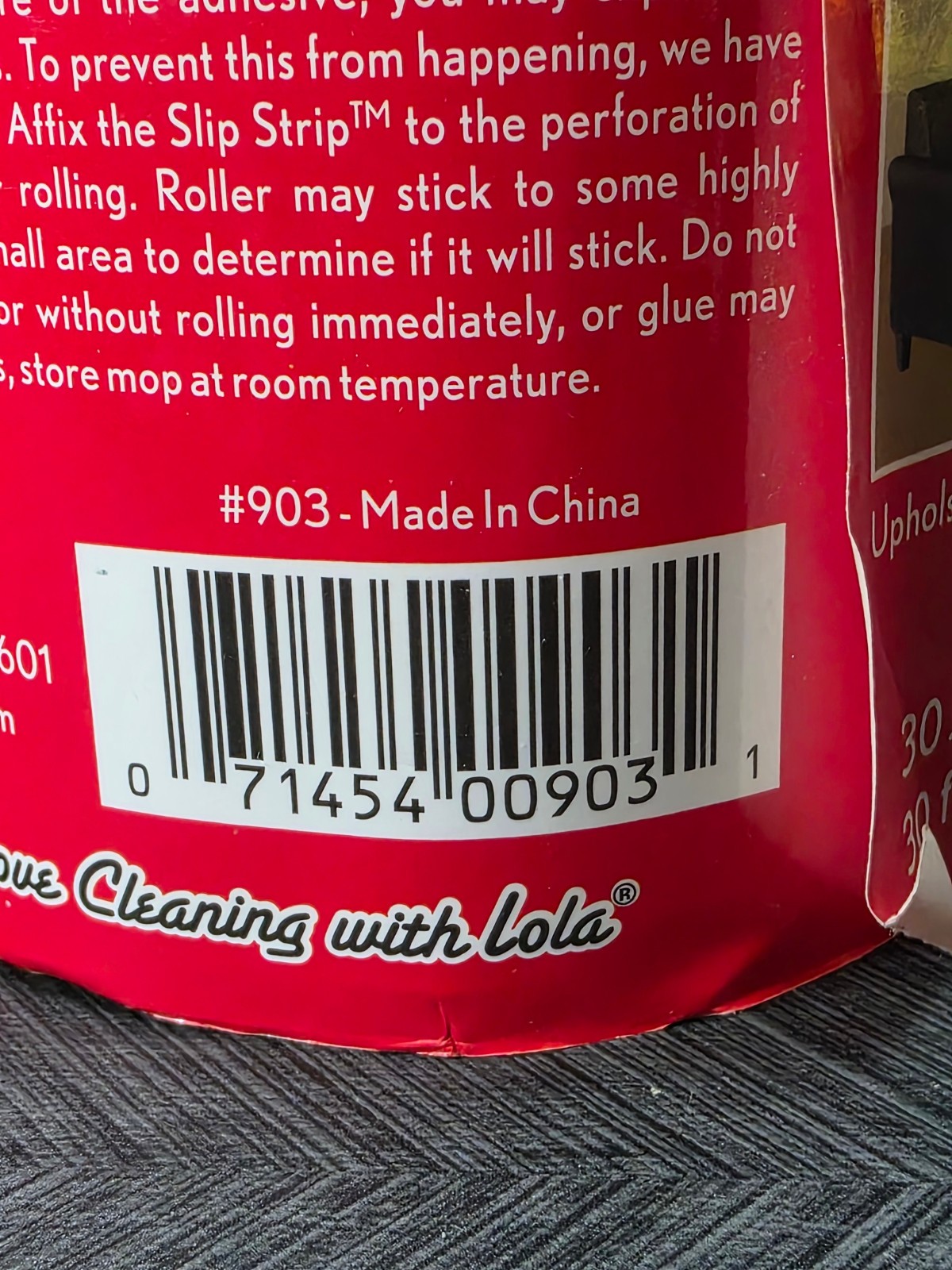NEW Lola Rola Sticky Mop Refill 30 Original Jumbo Sticky Sheets Use w/ Mop#902