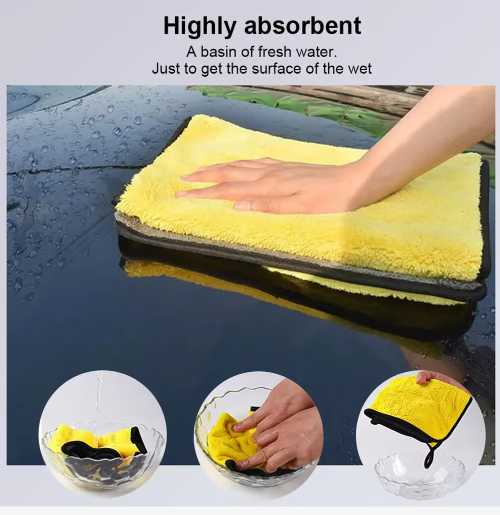 10Pcs Car Wash Towels Cleaning Cloth Absorbent Dry Cloth General Purpose