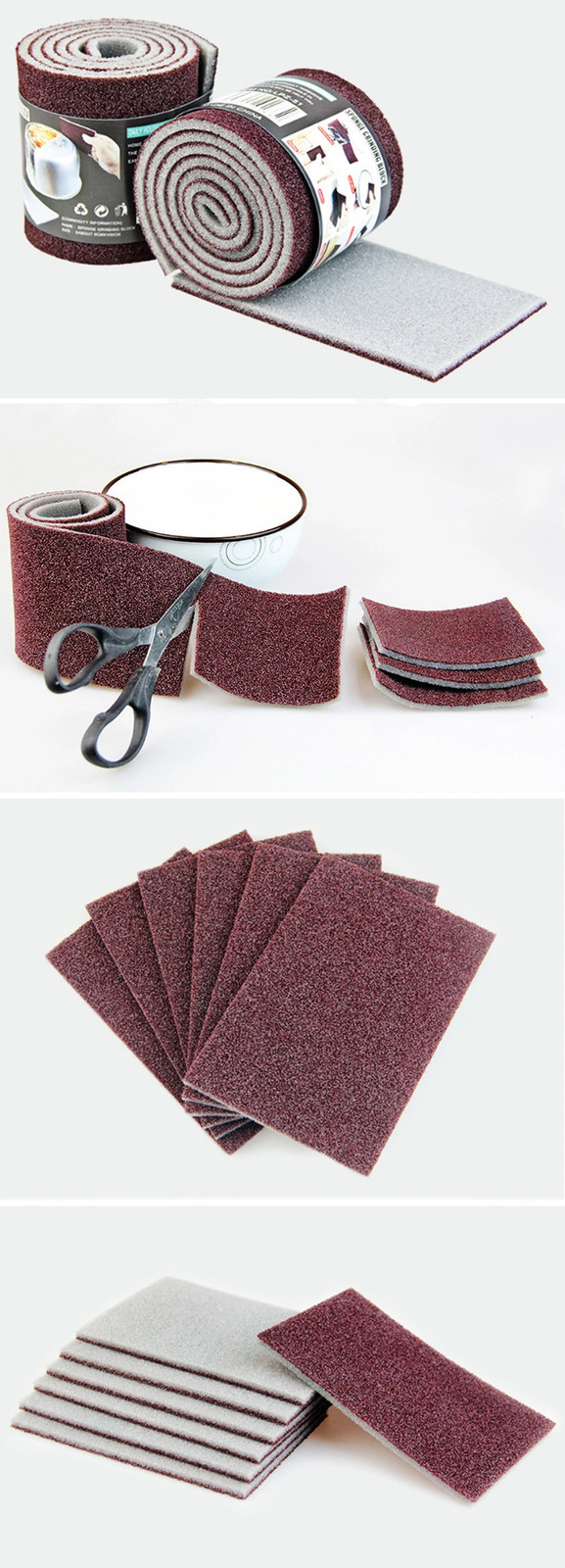 Magical melamine sponge heavy duty for motorcycle and kitchen cleaning