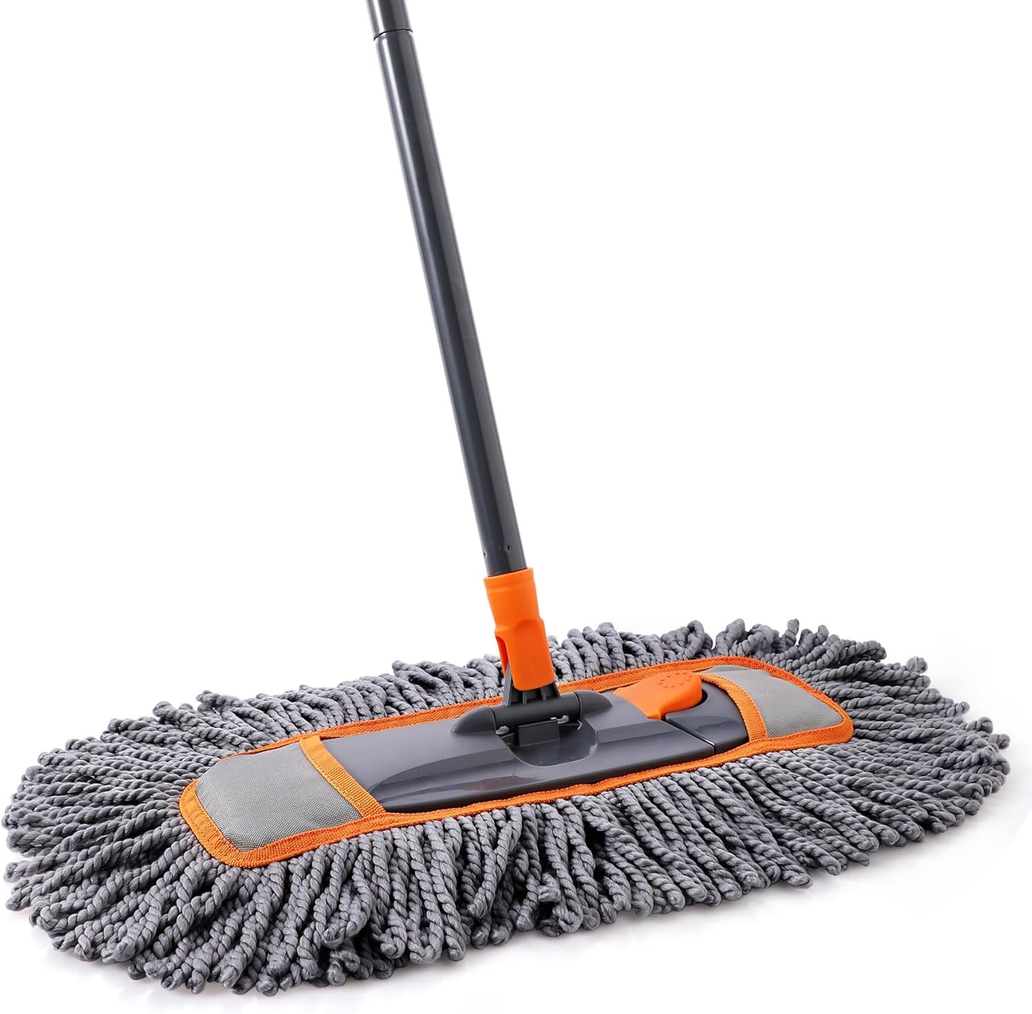 Microfiber Dust Mop for Hardwood Floor Cleaning, Dry and Wet Baseboard