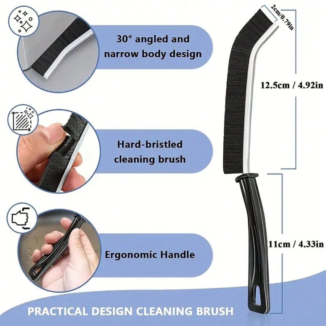 6pcs Grout Cleaner Hard-Bristled Crevice Cleaning Brush Scrub Brush Deep Tile US