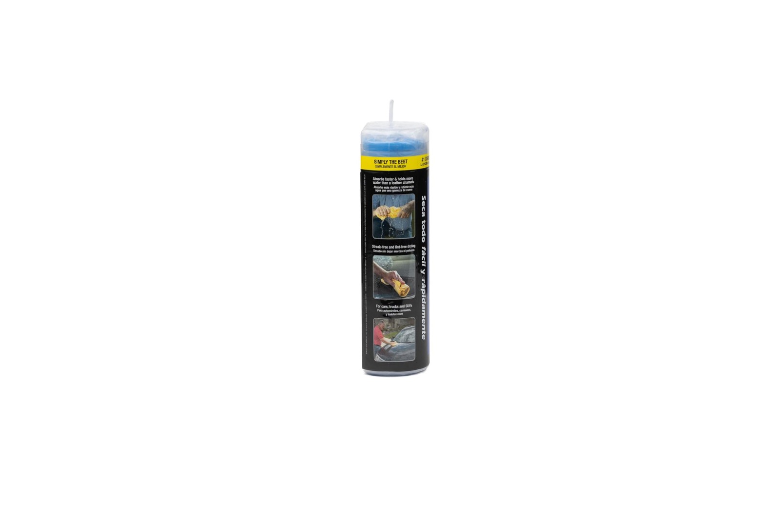 the absorber® Large 27-Inch x 17-Inch, Blue – Synthetic Premium Drying Chamoi…