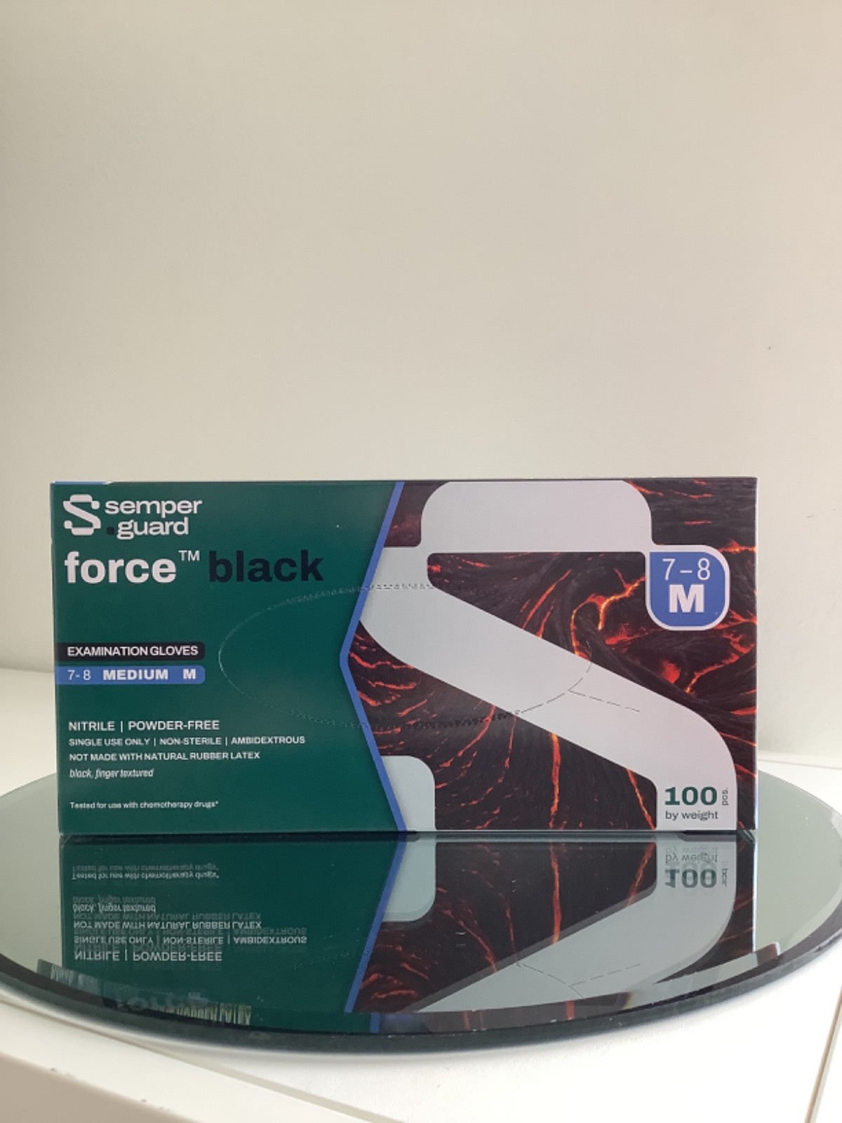 SemperGuard Nitrile Gloves- Powder Free 100 count Barber Gloves