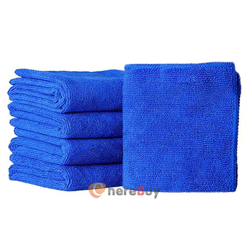 LOT 5~100pcs Car Wash Towel Microfiber Plush Cleaning Drying Car Care Soft Cloth