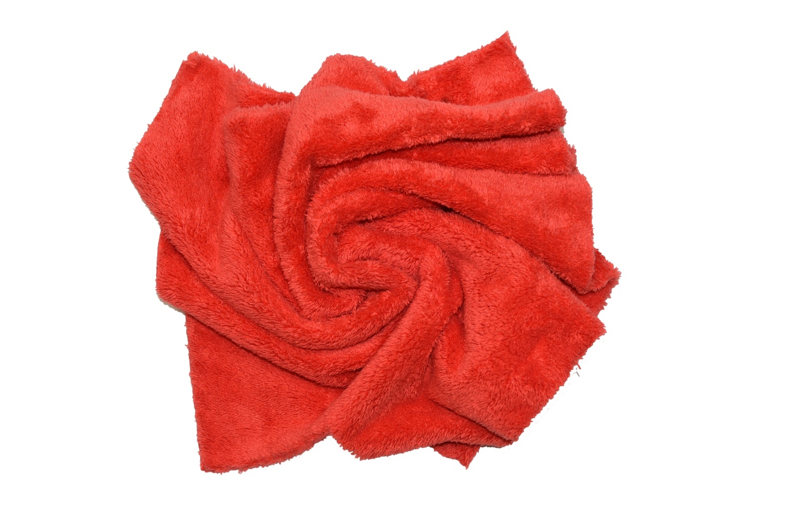 6pcs Microfiber Towel Edgeless Scratch Free Cleaning Clothes 16″x16″ Red