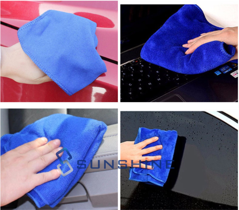 Auto Car Microfiber Cleaning Cloth Towel Rag Polishing No Scratch Detailing