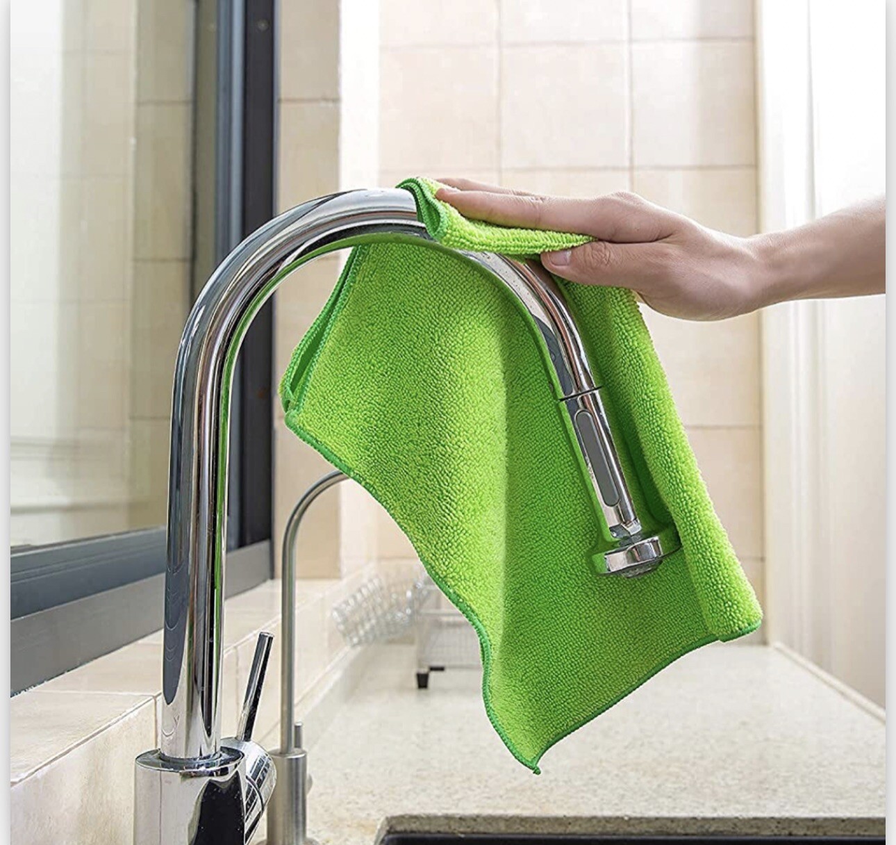 Microfiber Cleaning Cloth Pack of 12: Size 12.6″ x 12.6″ Ultra Soft