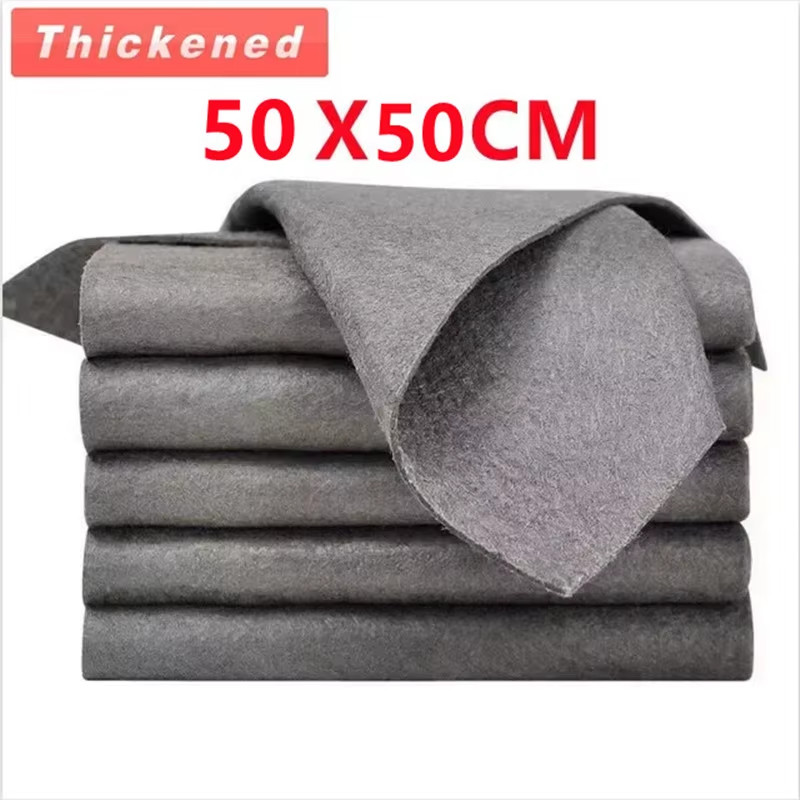 Thickened Magic Cloth Cleaning Cloth Tool No Trace Reusable Microfiber Washing R