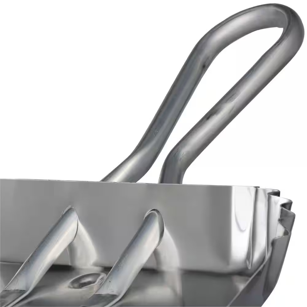 Professional 17 In. Aluminum Dust Pan (2-Pack)