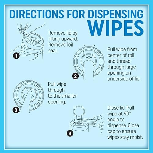 for Automotive, All Purpose Cleaning Wipes for Hands, 90 Count (Pack of 1)