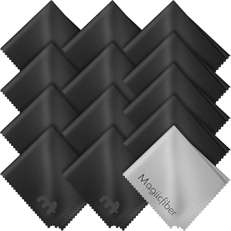 MagiicFiber Microfiber Cleaning Cloths, High Density Non-Streaking Wipes, Soft a
