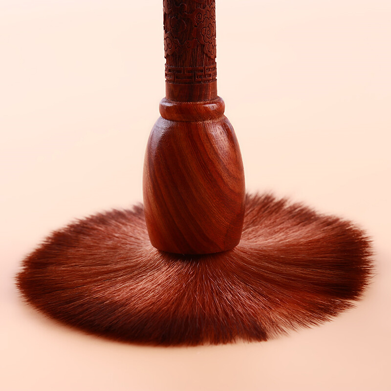 Creative Chinese Style Cleaning Brush Hand-carved Dragon Pattern Sandalwood
