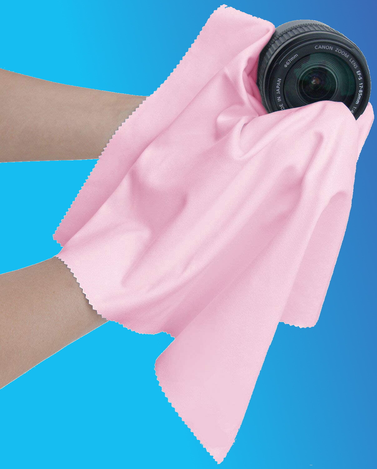 Oversized Microfiber Cleaning Cloth 50×50 CM for TV Screens Lens Phone