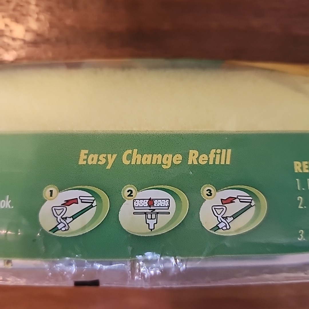 Libman Nitty Gritty 10 Inch Sponge Roller Mop Refill #02011 New Sealed