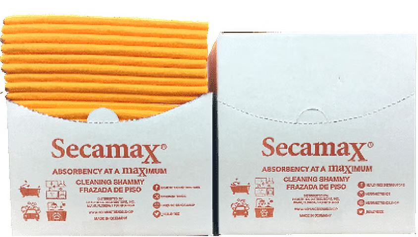 Authentic Shammy made in Germany Size, Orange Shammy Multipurpose Cleaning Cloth