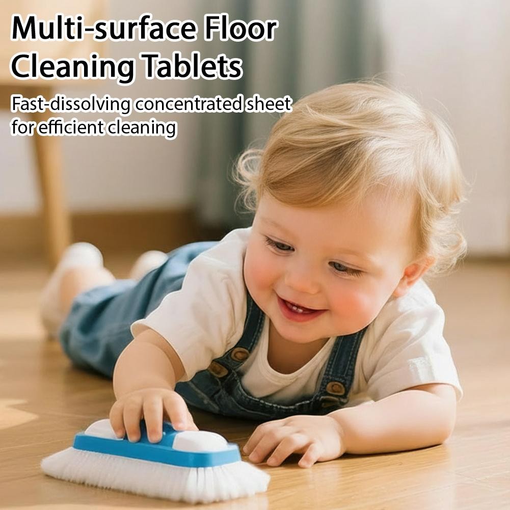 Water Soluble Floor Mopping Sheets for Hardwood Tile Laminate Marble Floors