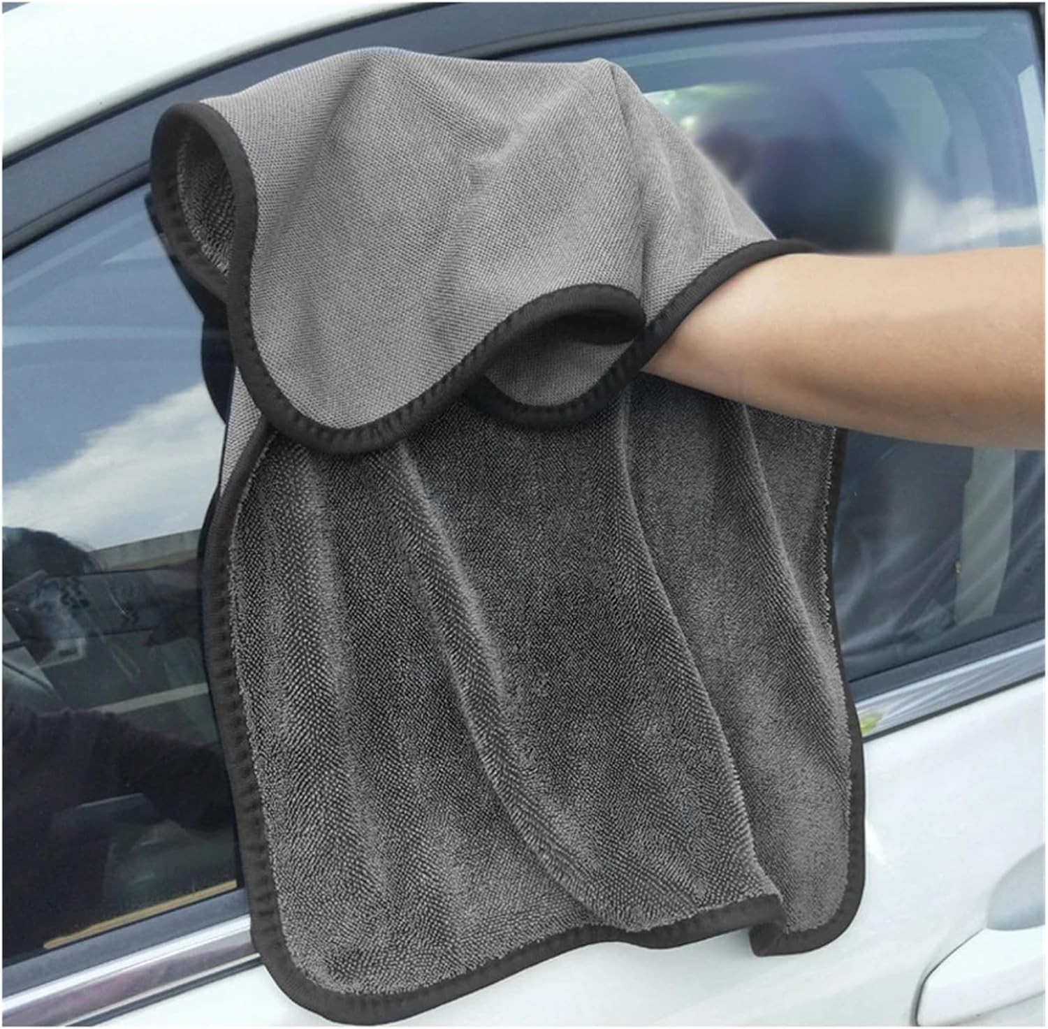 1PS 1200GSM Premium Plush Microfiber Towel Pro car Wash Drying Cleaning 40*60cm