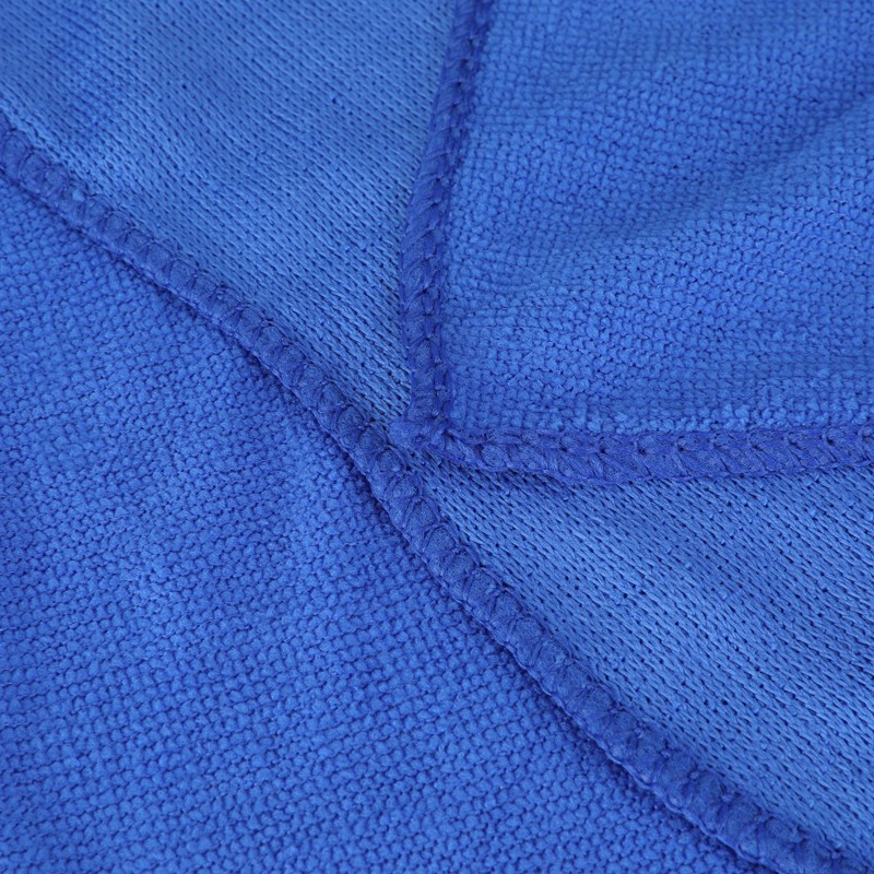 Lots Paños de limpieza de microfibra Toalla de lavado azul para cera de pulido
