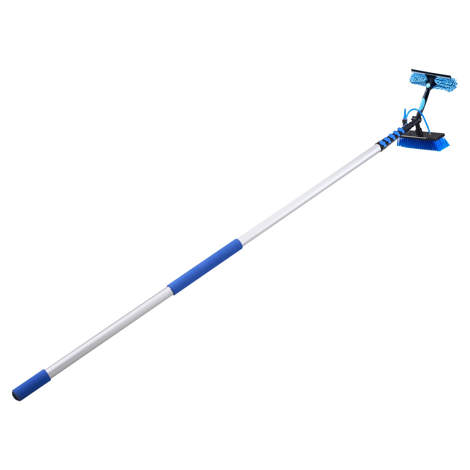 Uimoso Solar Panel Cleaning Kit with 33 ft Water Fed Pole and Brush