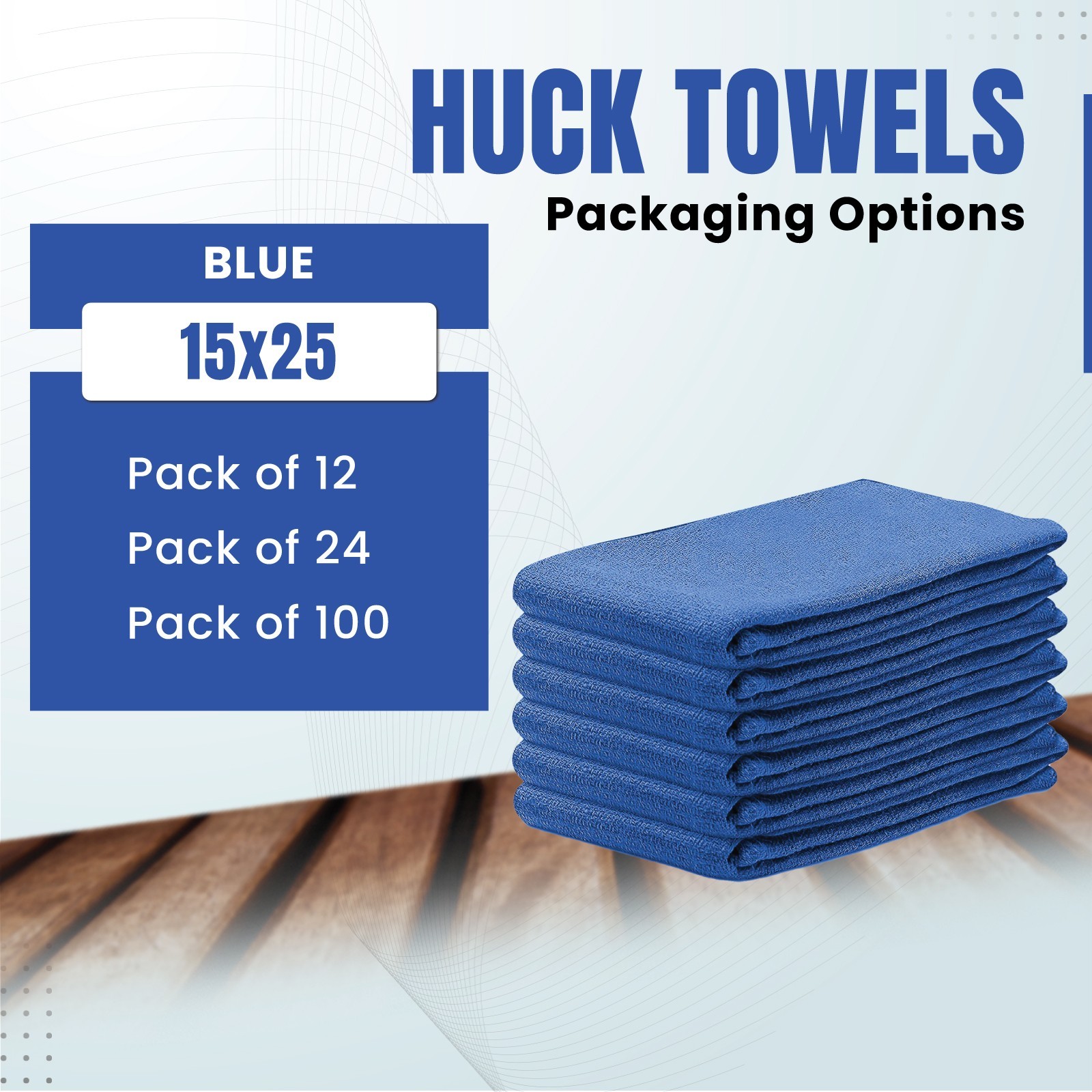 New Blue Cleaning Towels Rags – Multipurpose Cleaning Cloths