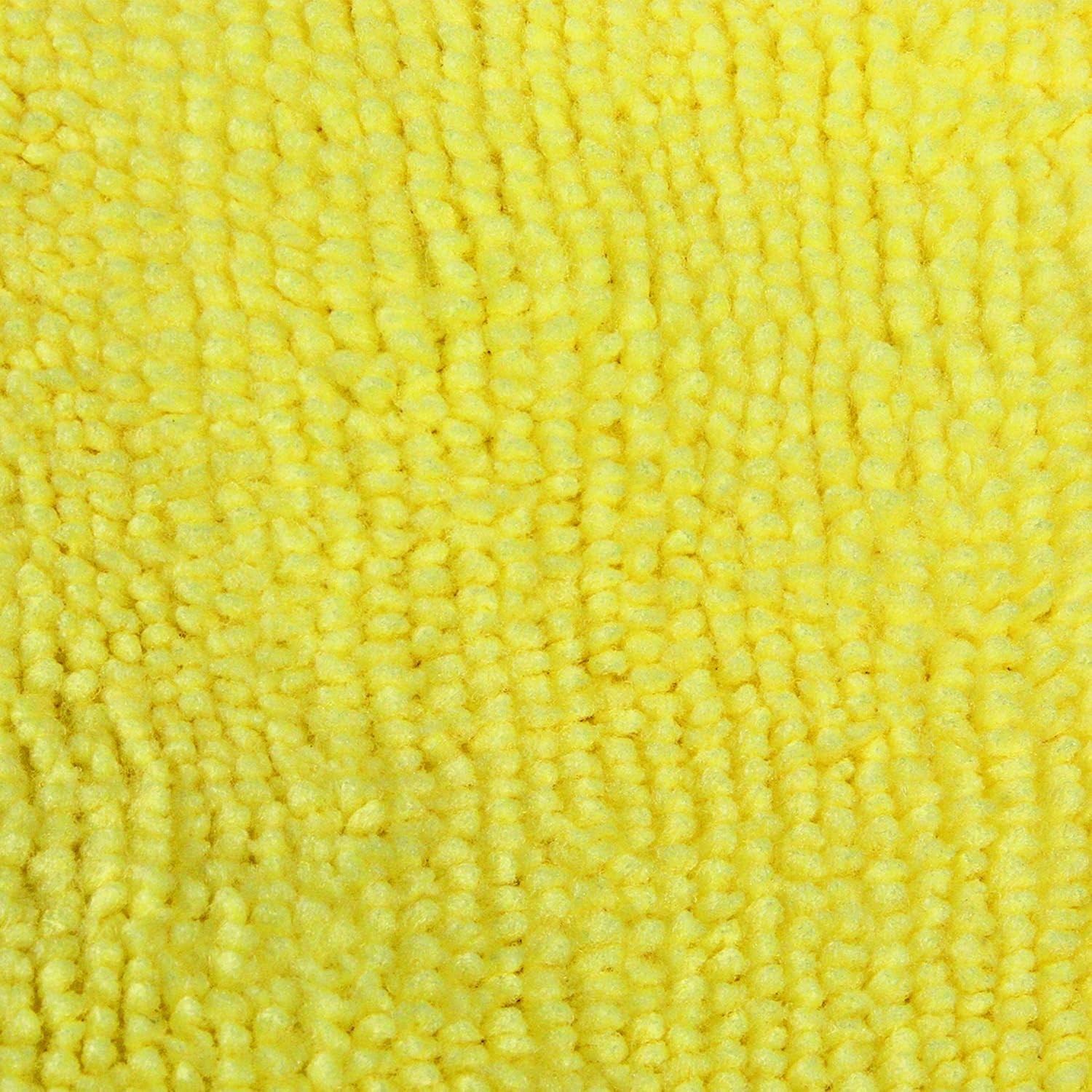 Eurow Microfiber Cleaning Cloths 12 X 16in 300GSM – 36 Pack Yellow
