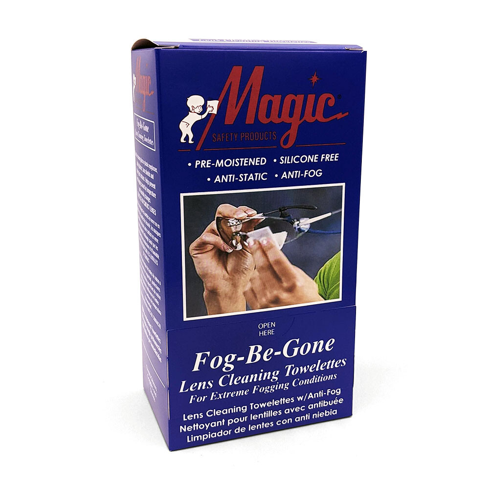 4 Boxes of Lens Cleaning Towelettes ANTI-STATIC Magic Safety Fog-Be-Gone