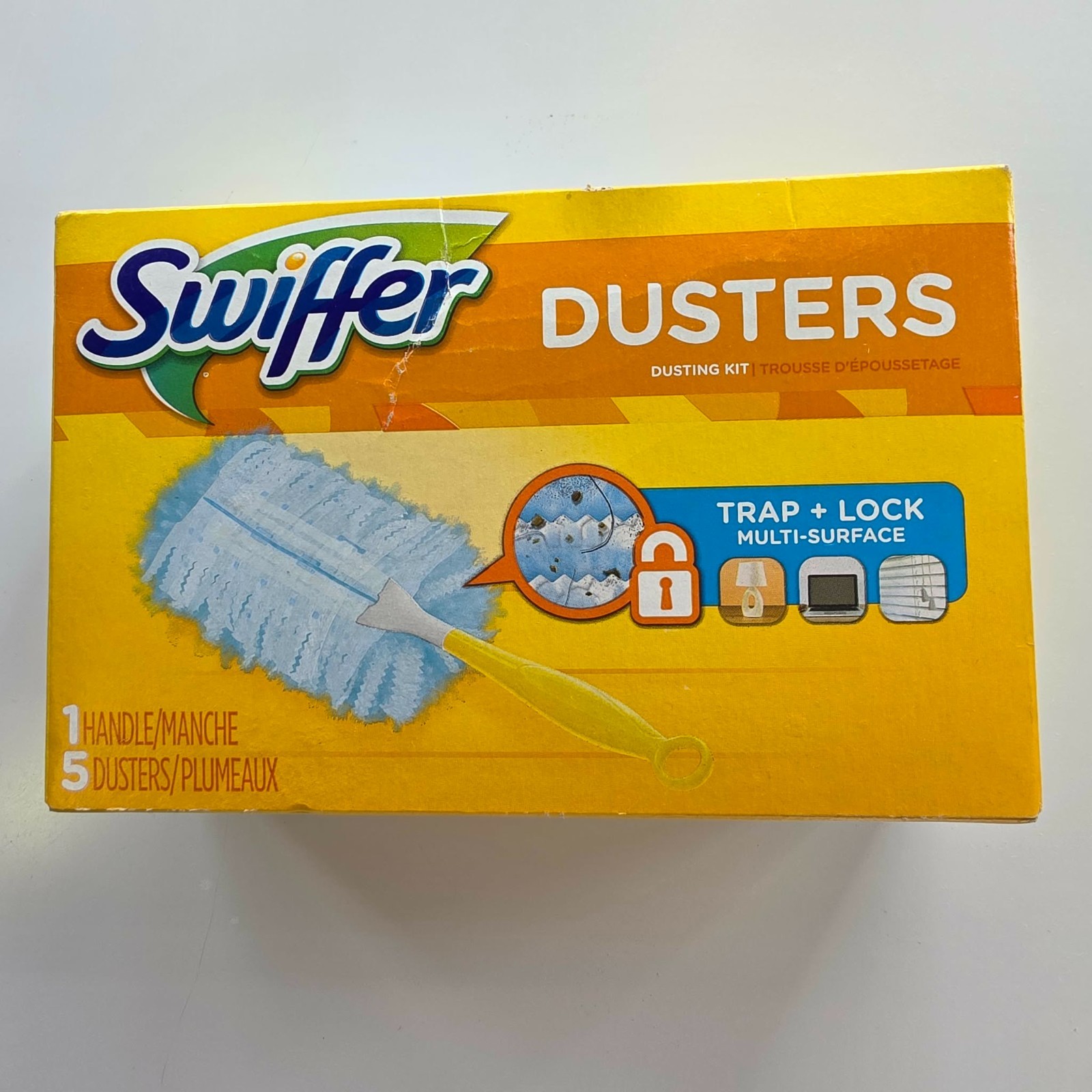 Swiffer Unscented Dusters 1 Handle + 5 Refills Feather Duster Alt Kit 2017