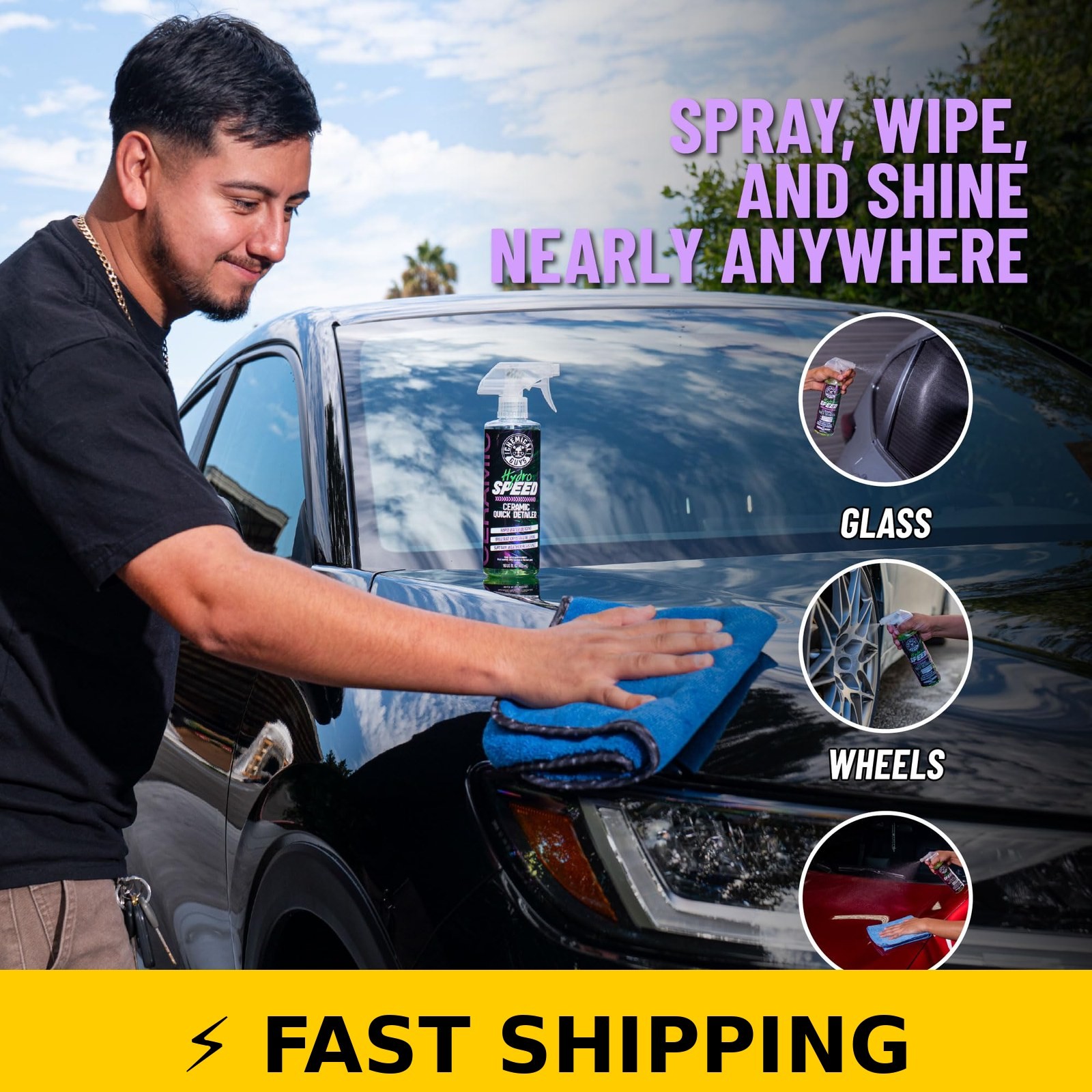 Chemical Guys HydroSpeed SiO2 Ceramic Quick Detailer 128 oz