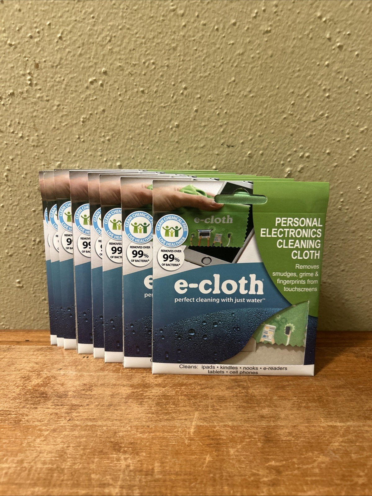 E-Cloth Microfiber Sm Electronics Cleaning Cloth 12 in. W X 8 in. 8x