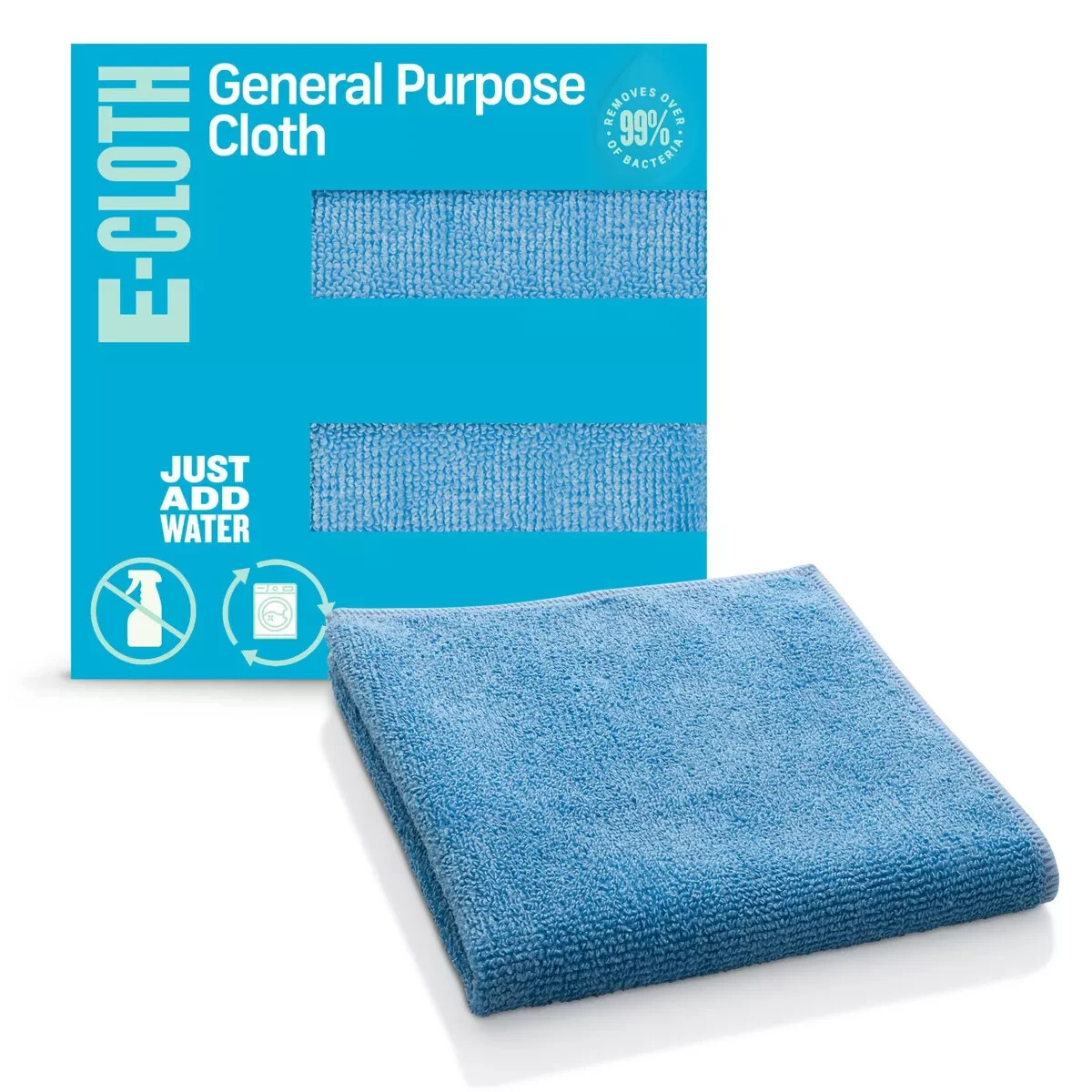 E-Cloth General Purpose Microfiber Cleaning Cloth, 300 Wash Guarantee, Assorted