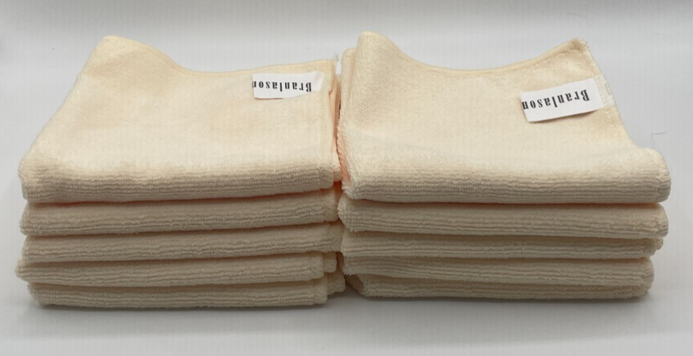 Microfiber Cleaning Cloth 12×12-inch Reusable, Non-Abrasive and Washable 10 pack