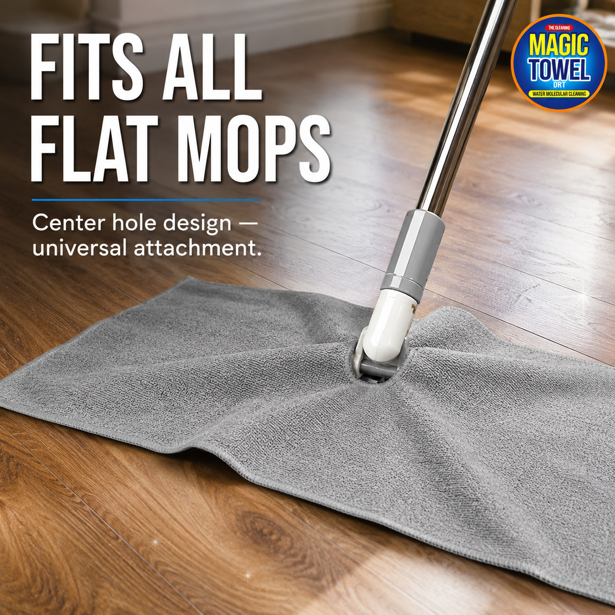 The Cleaning Magic Towel- Floor Cleaning Cloth Mop PVA-Microfiber Multiporpose