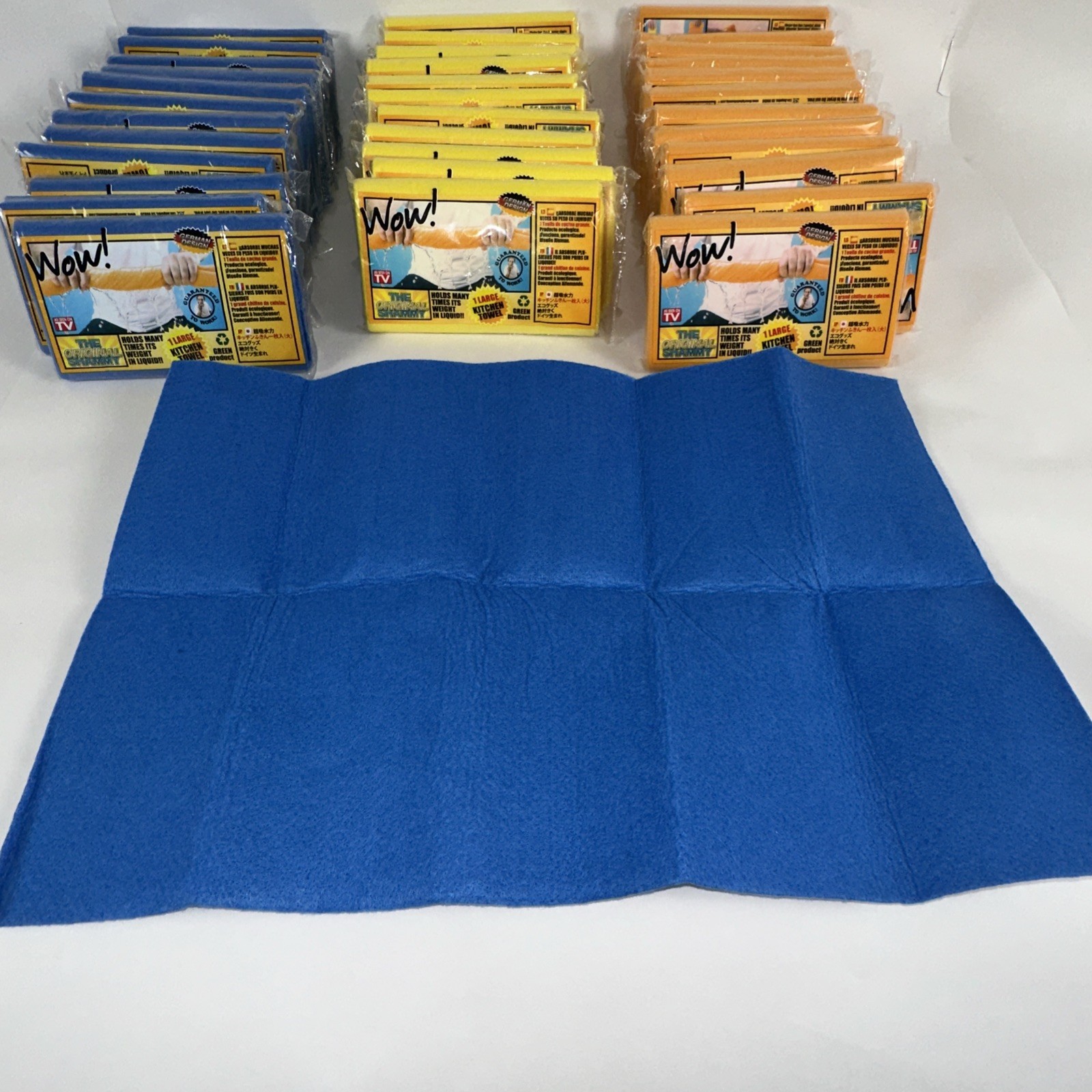 Bundle of 36 Pc The Original Shammy Multi Purpose 9.85”x13.75” Reusable Washable