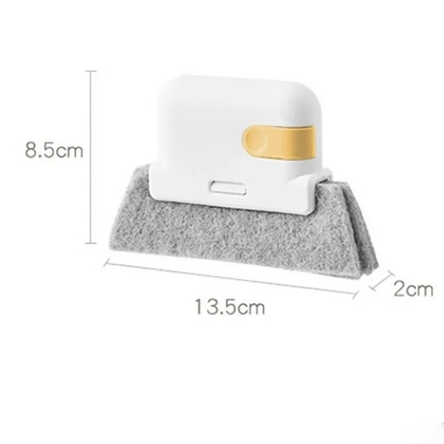 Window Sill Cleaner Tool Hard Bristle Crevice Cleaning Brush Multifunctional 4Pc