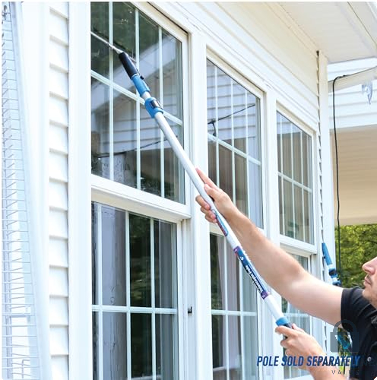 Unger 12 Inch Performance Grip Squeegee for Streak-Free Window Cleaning