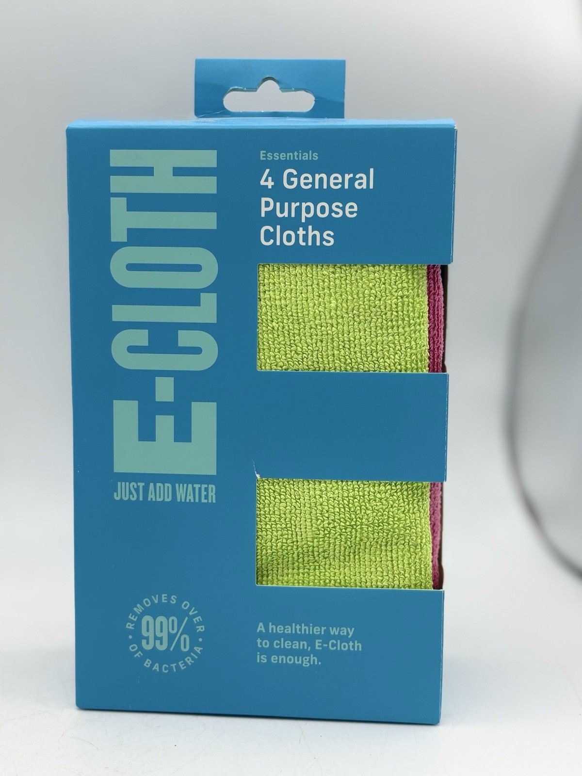 E-Cloth Essentials 4 General Purpose Cleaning Cloths Microfiber New Sealed