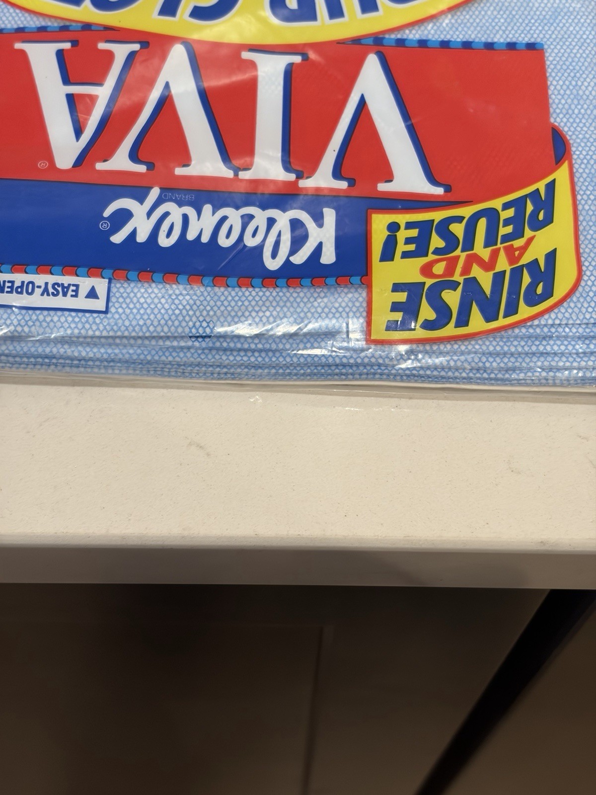 Kleenex VIVA Reusable Scrub Cloths 6 Pack – 1996 NOS Made In USA