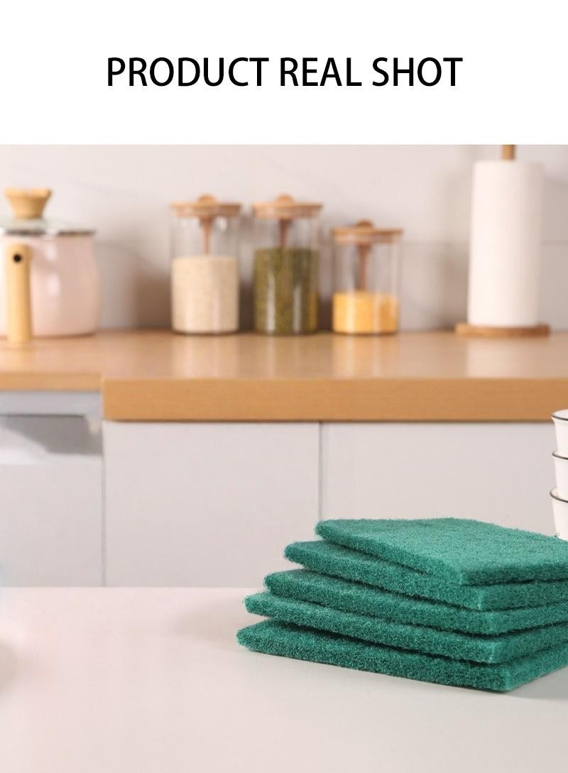 Kitchen Scrub Pads Oil Removal Scratch Free Reusable Dishwashing Cleaning Rag